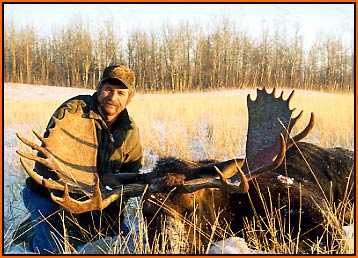 S. Reiser with 53" Moose