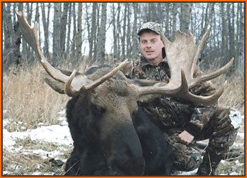 Scott Durand with 42 1/2" Canada Moose